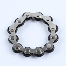 Load image into Gallery viewer, 8/12 Knots New Key Ring Chain Fidget Toy Pressure Relief Stress Chain Stainless Steel Bicycle Chain Buckle Key Ring Finger Toy