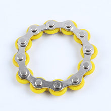 Load image into Gallery viewer, 8/12 Knots New Key Ring Chain Fidget Toy Pressure Relief Stress Chain Stainless Steel Bicycle Chain Buckle Key Ring Finger Toy